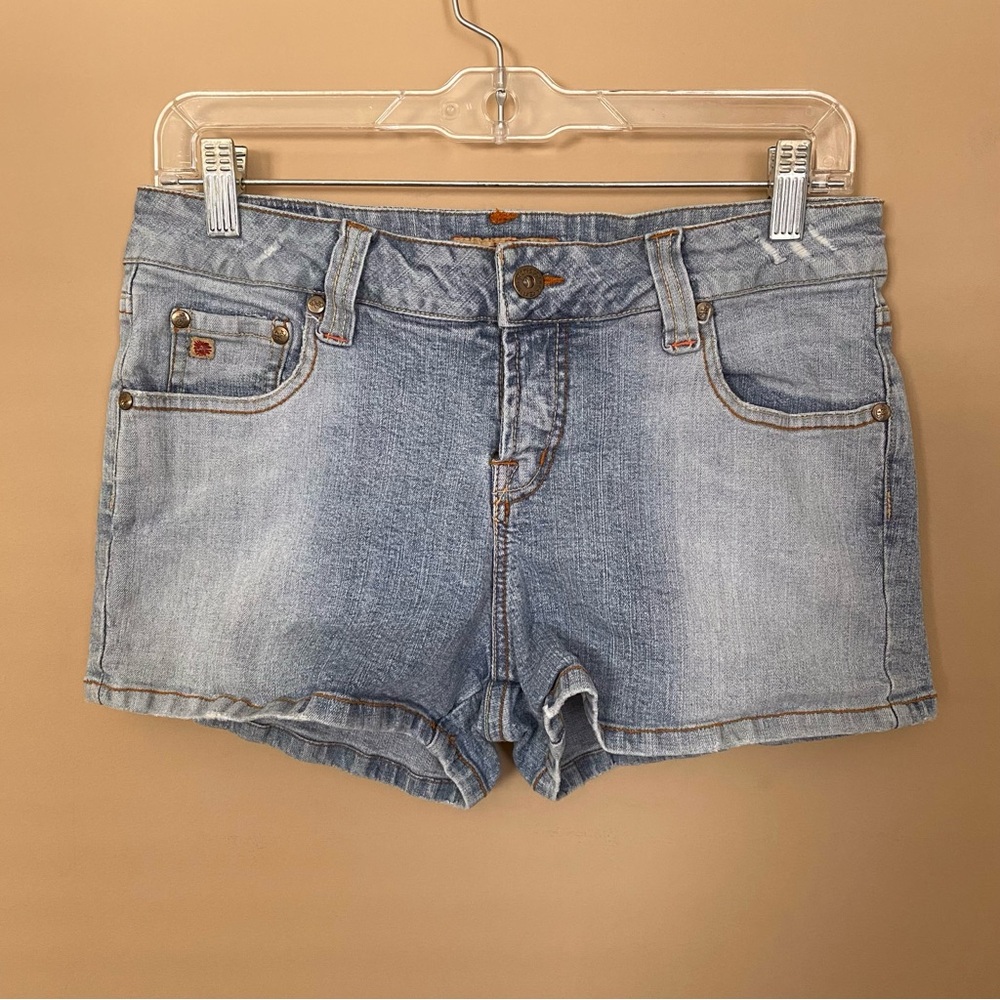Paris Blues Light Wash Blue Jean Shorts